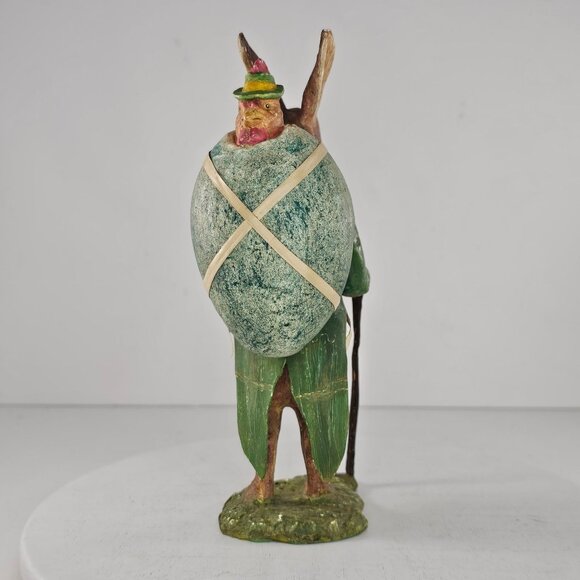 Bethany Lowe Bruce Elsass Homer Hare Easter Bunny Rabbit Folk Art Chicken Egg - Picture 3 of 8